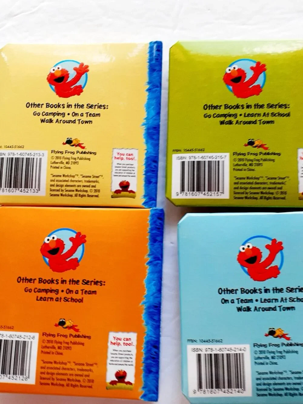 Sesame Street Elmo and Me Boxed Set 4 Books Photo